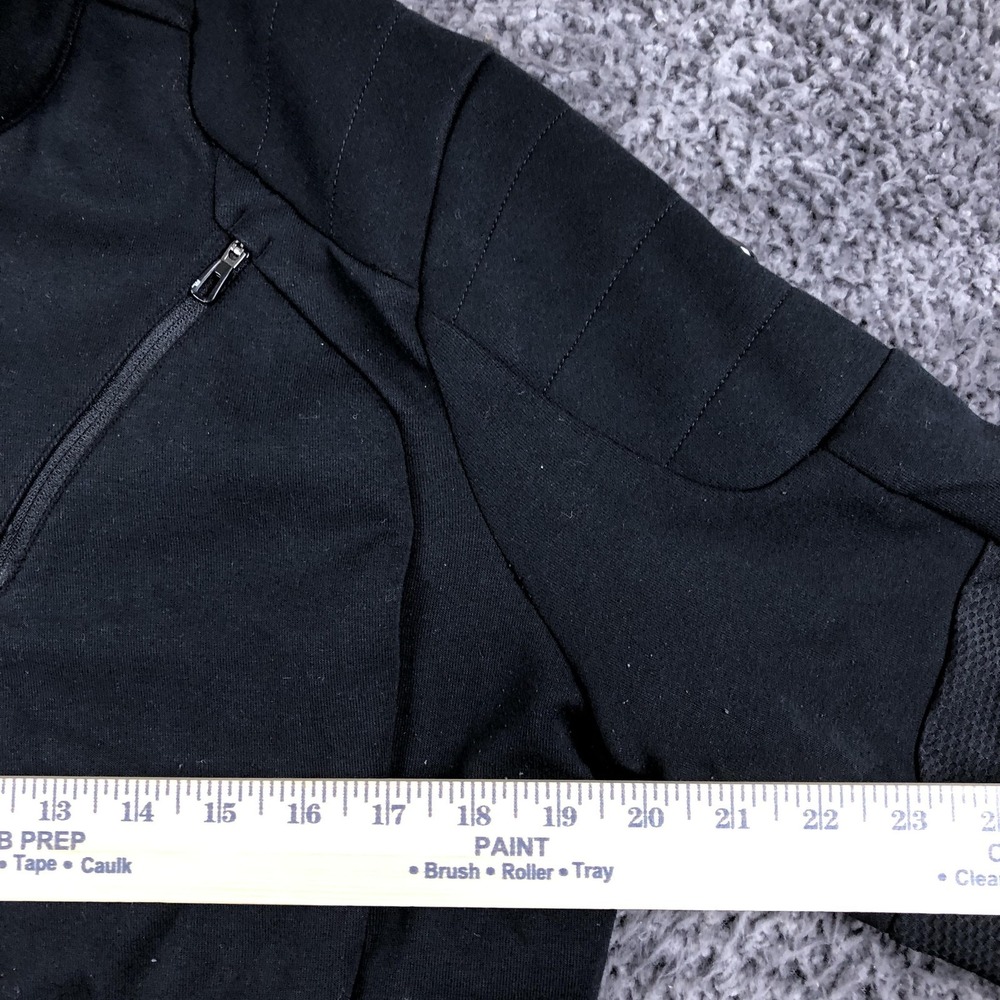 Polo Sport Jacket Mens Large Black Full Zip Track Moto Knit Athletic Casual - Picture 7 of 10
